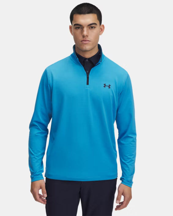 Mens Match Play ¼ Zip (Ether Blue/Midnight Navy)