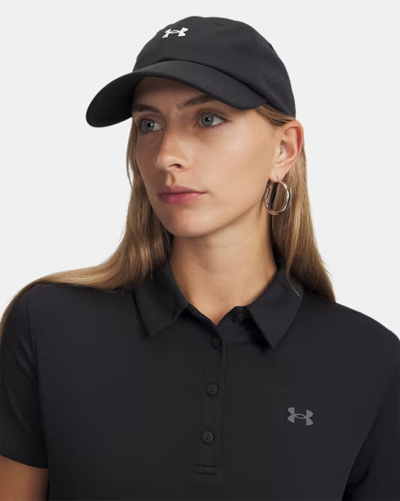 Womens Blitzing Low Adjustable Cap (Black/White)
