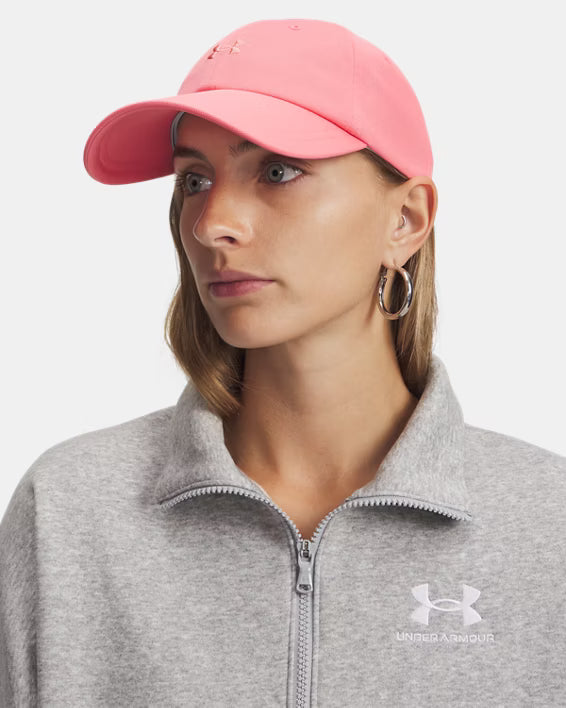 Womens Blitzing Low Adjustable Cap (Bittersweet Pink/Posh Pink)