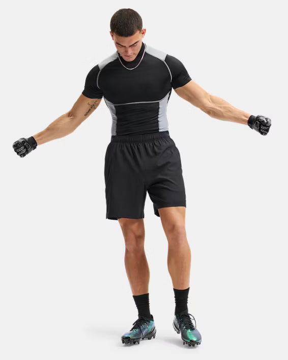 Mens Vanish Woven 6" Shorts (Black/Pitch Gray)