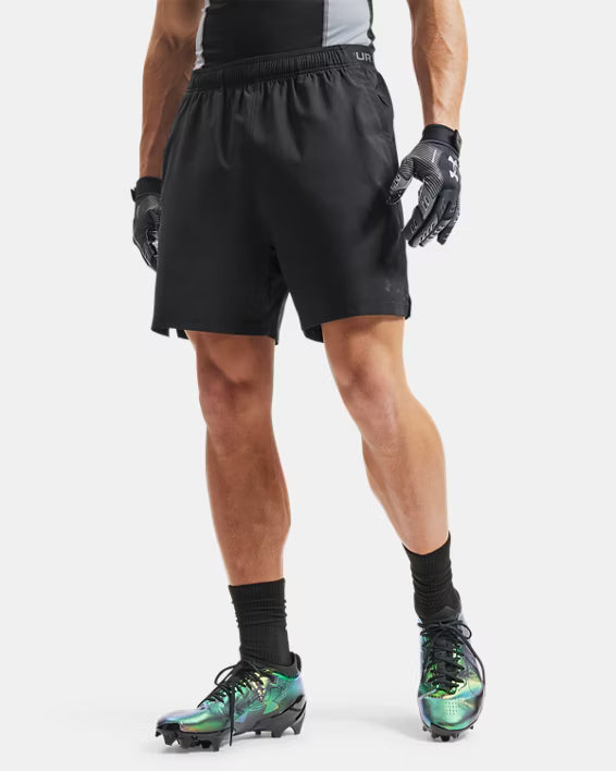 Mens Vanish Woven 6" Shorts (Black/Pitch Gray)