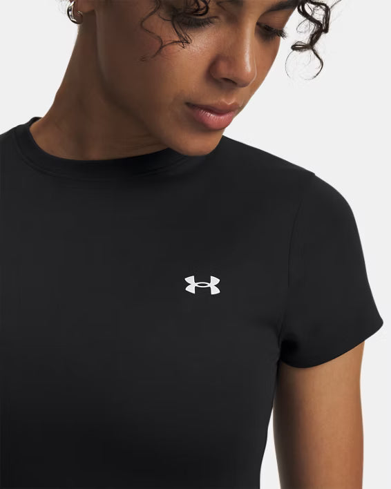 Womens Motion Fitted Short Sleeve (Black)