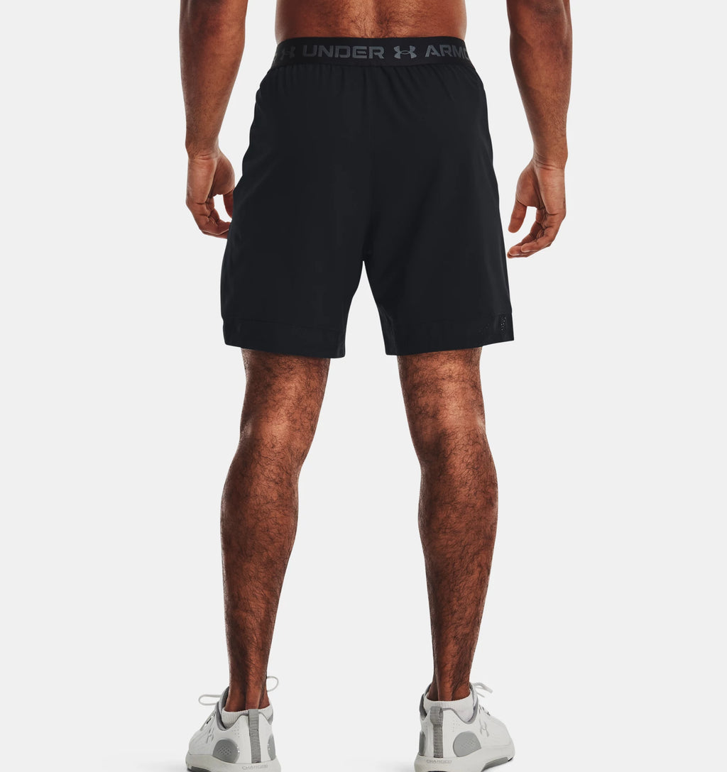Mens Vanish Woven 6" Shorts (Black/Pitch Gray)