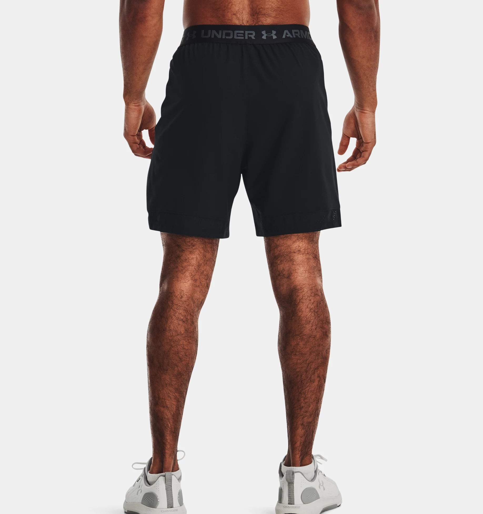 Mens Vanish Woven 6" Shorts (Black/Pitch Gray)