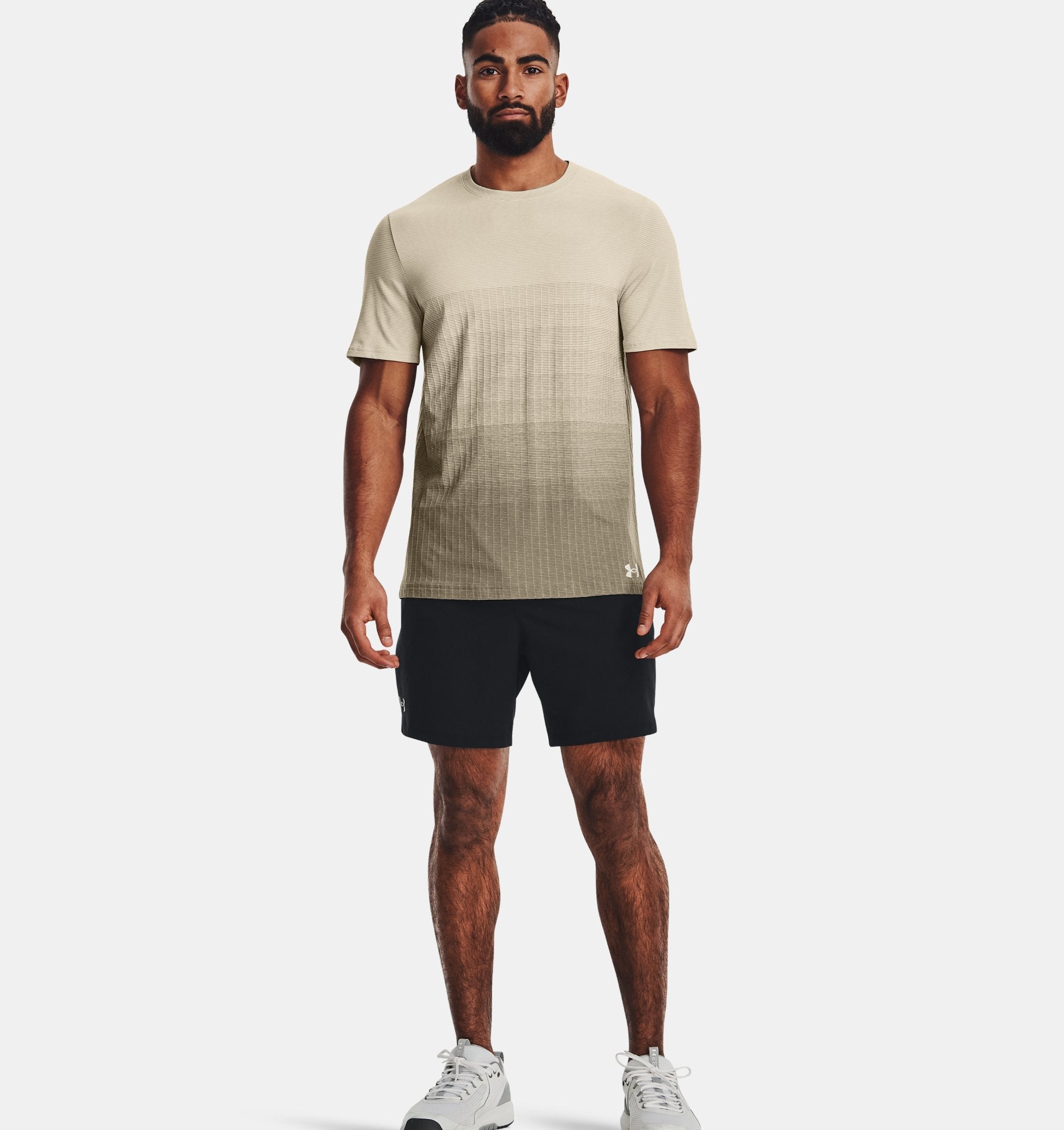 Mens Vanish Woven 6" Shorts (Black/Pitch Gray)