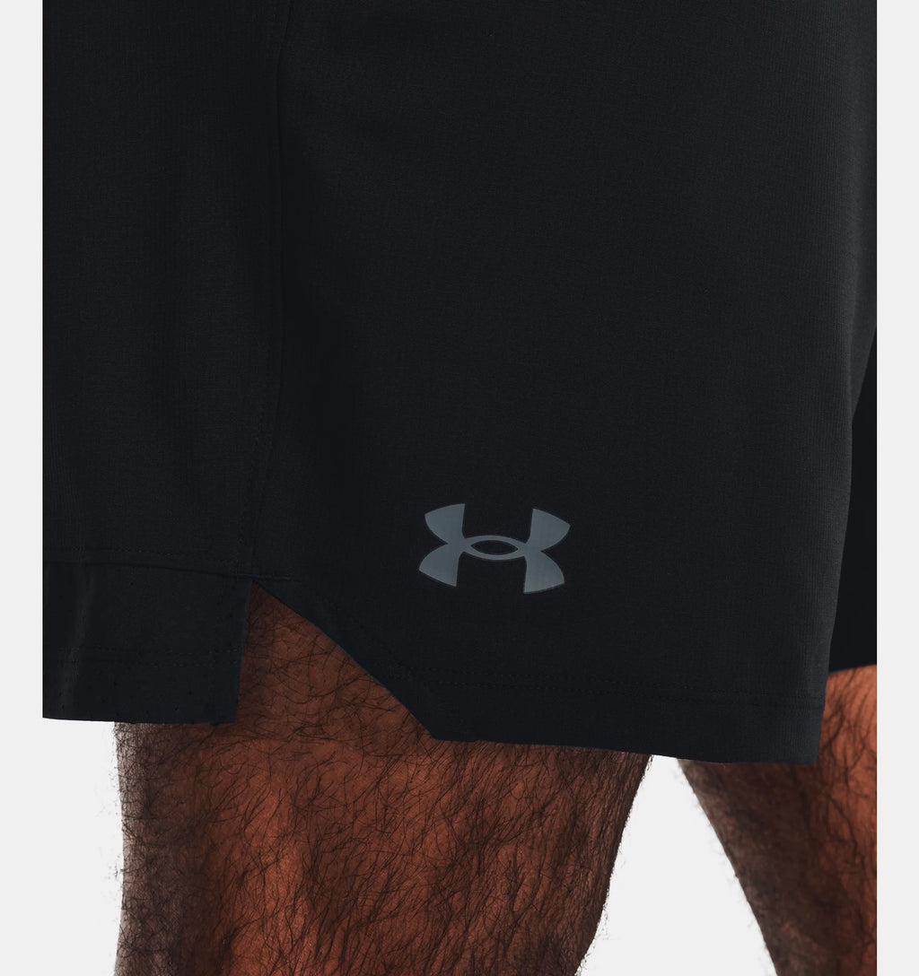 Mens Vanish Woven 6" Shorts (Black/Pitch Gray)