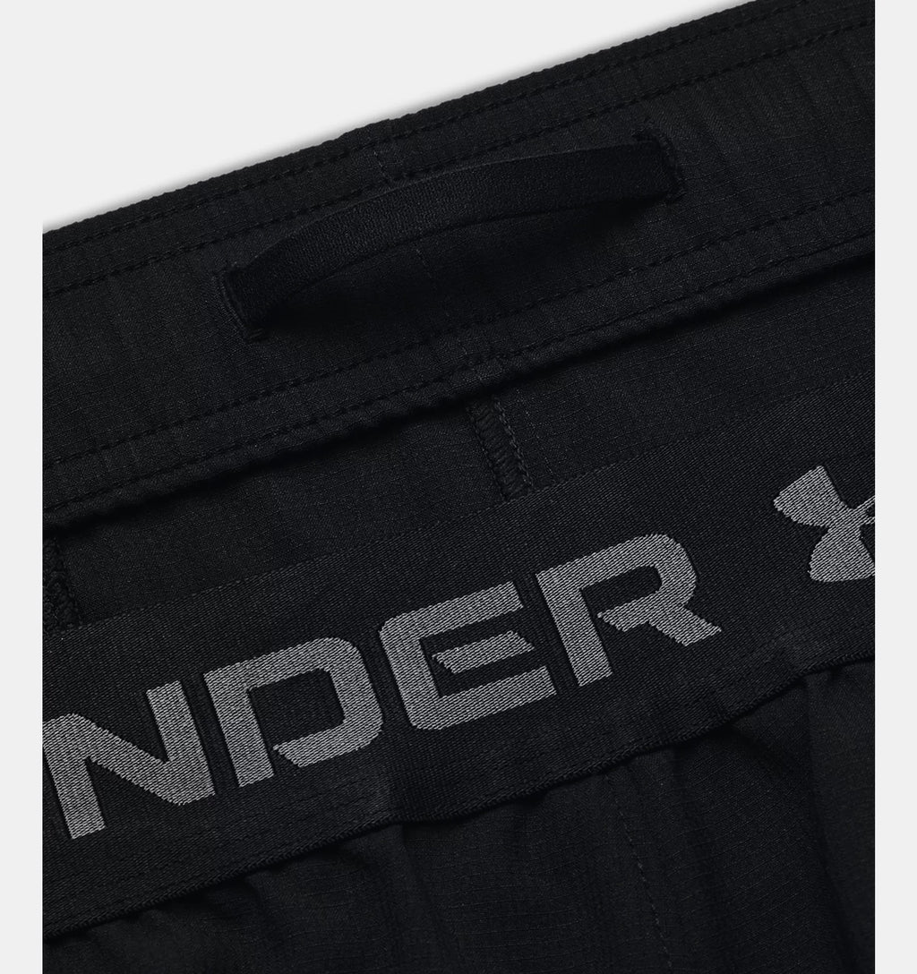 Mens Vanish Woven 6" Shorts (Black/Pitch Gray)