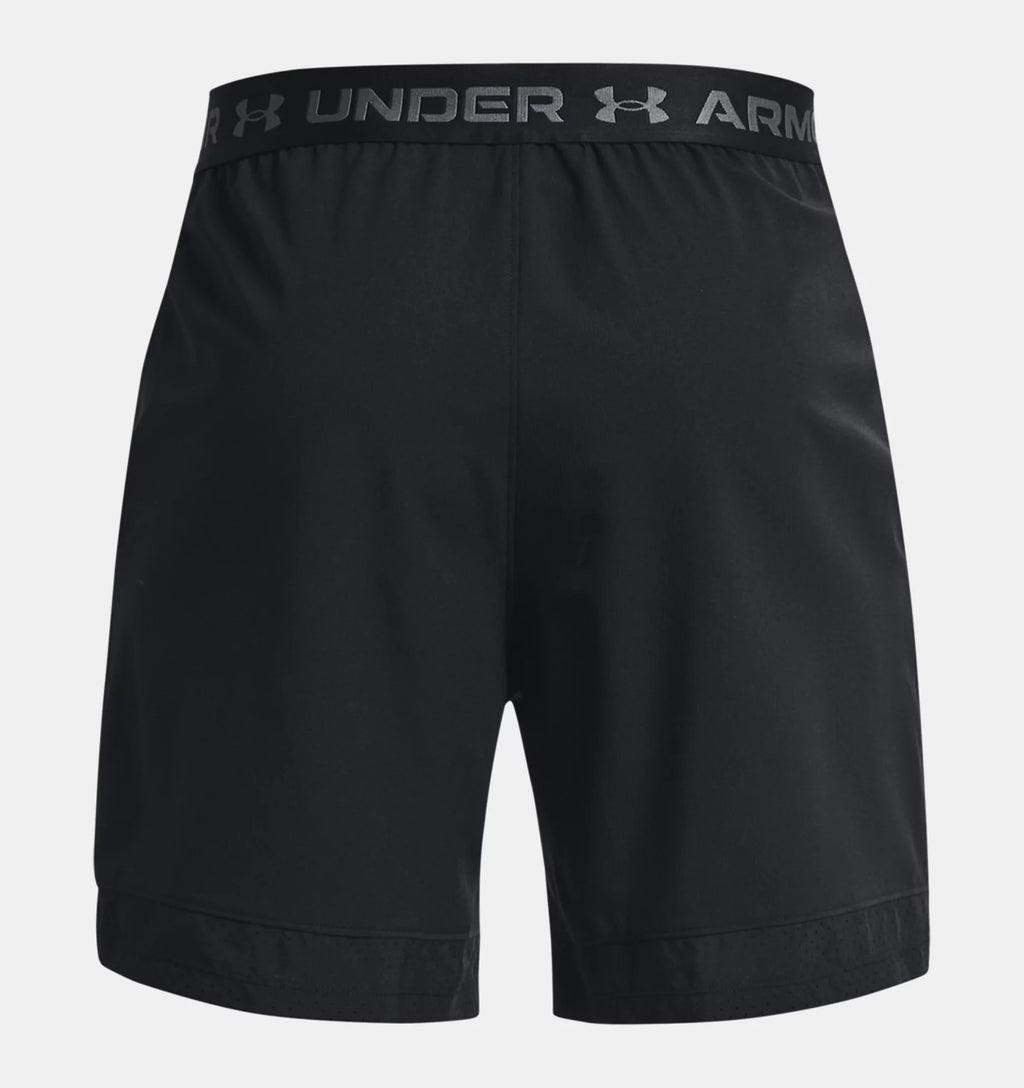 Mens Vanish Woven 6" Shorts (Black/Pitch Gray)