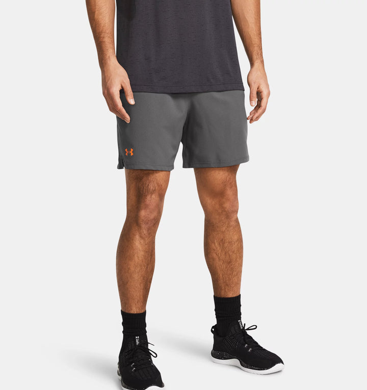 Mens Vanish 6" Short (Grey/Orange)