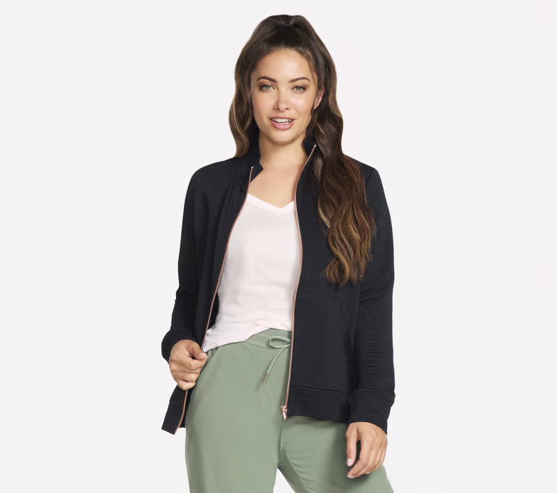 Womens GoWalk Full-Zip Jacket (Black)