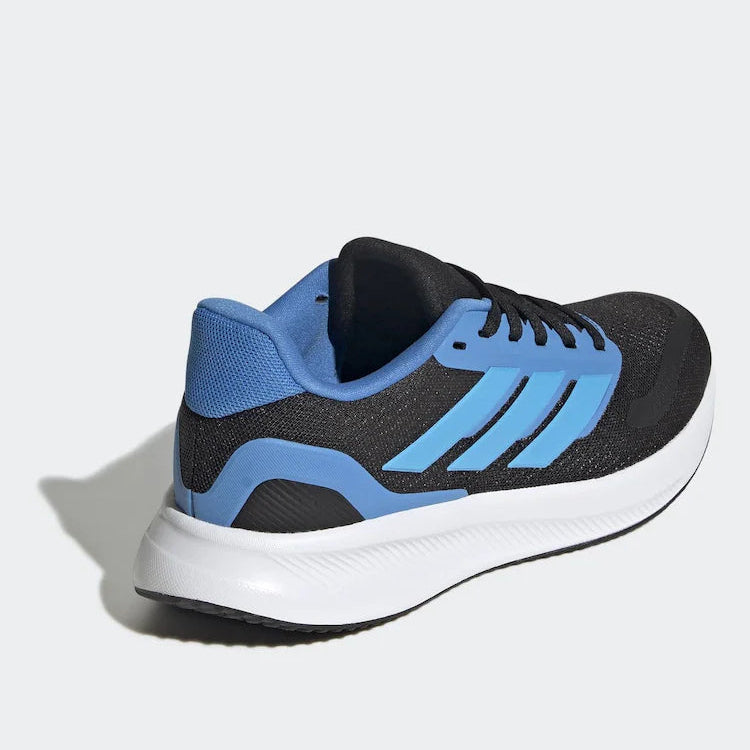 Youth Runfalcon 5 Trainers (Black/Blue)