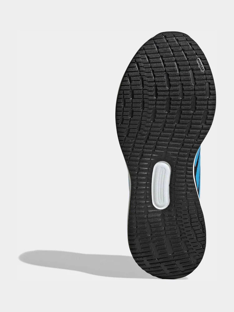 Youth Runfalcon 5 Trainers (Black/Blue)