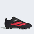 Junior F50 Club Velcro FG/MG (Core Black/Lucid Red)