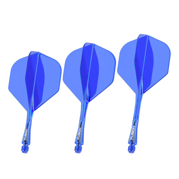 Fusion Intergrated Flight & Shaft (Blue)