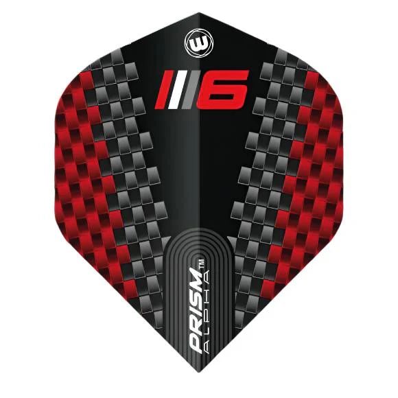 Prism Alpha Flights Blade 6 (Black/Red)