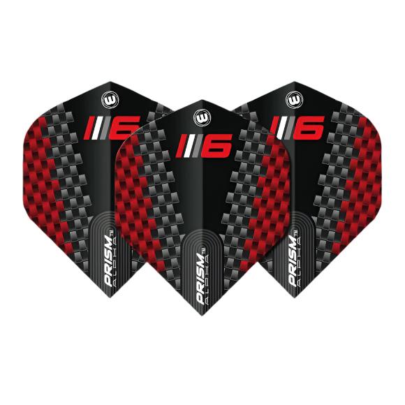 Prism Alpha Flights Blade 6 (Black/Red)