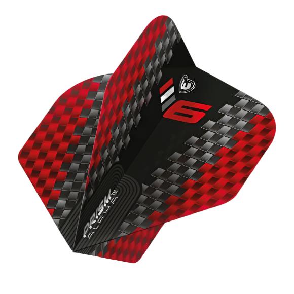 Prism Alpha Flights Blade 6 (Black/Red)