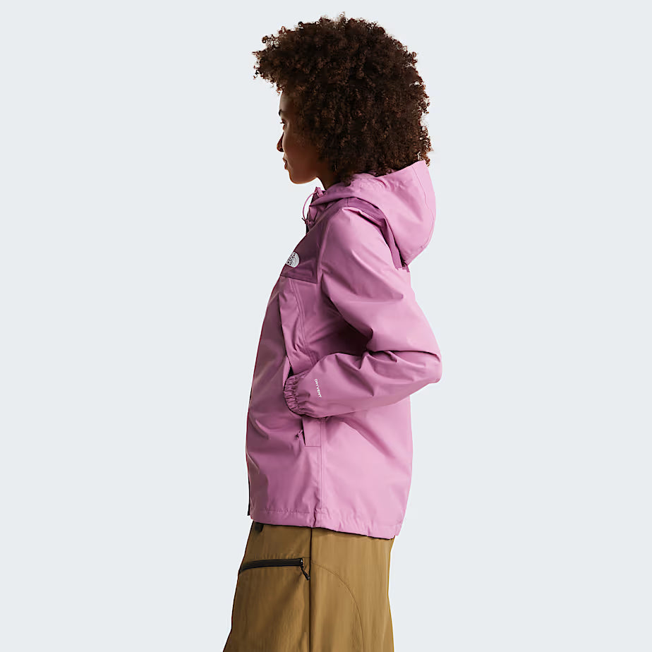 Womens Antora Rain Jacket (Hushed Lavender/Chroma Purple)