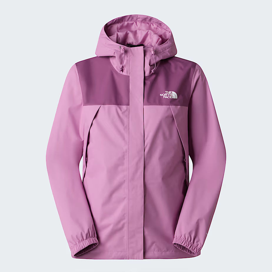 Womens Antora Rain Jacket (Hushed Lavender/Chroma Purple)