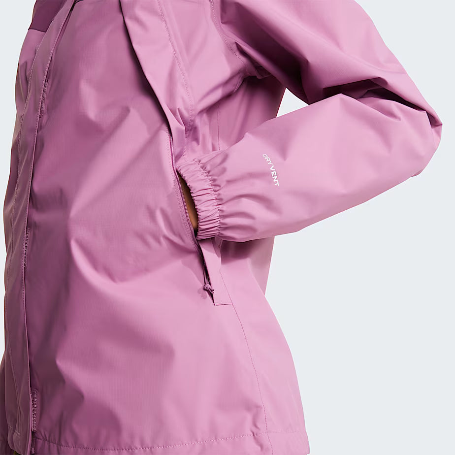 Womens Antora Rain Jacket (Hushed Lavender/Chroma Purple)