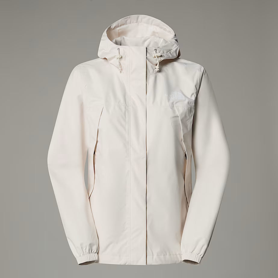 Womens Antora Rain Jacket (White Dune)