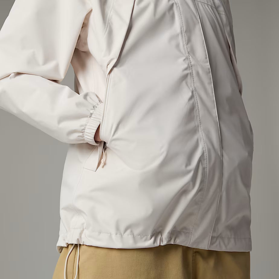 Womens Antora Rain Jacket (White Dune)