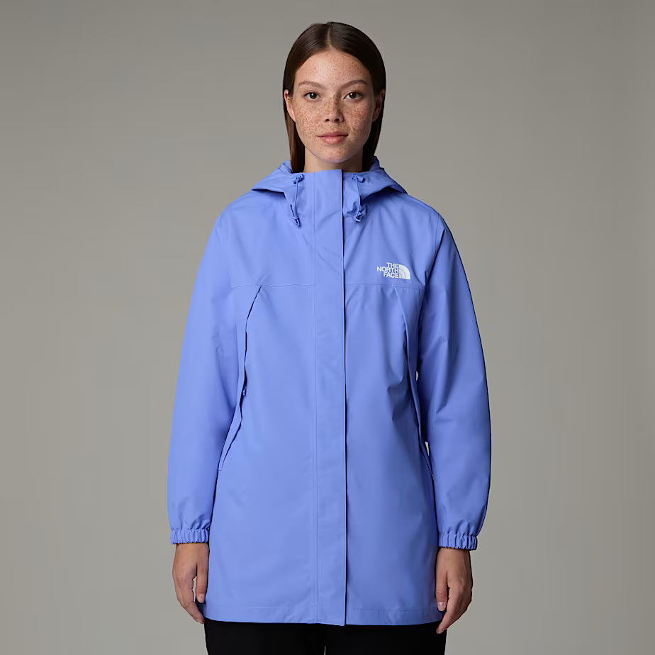 Womens Antora Rain Parka (Virtual Blue)