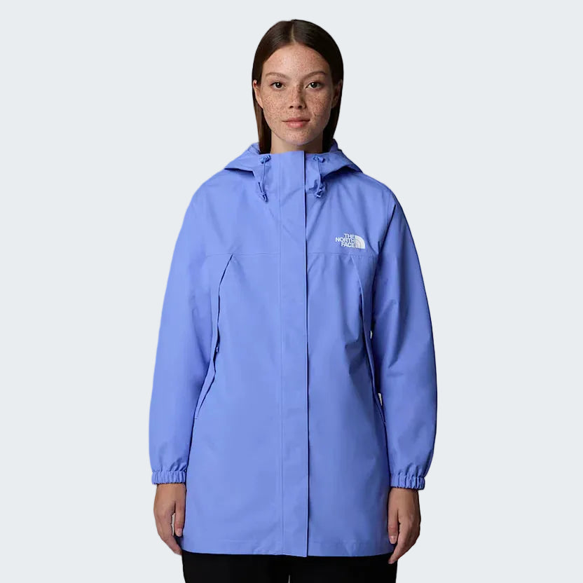 Womens Antora Rain Parka (Virtual Blue)
