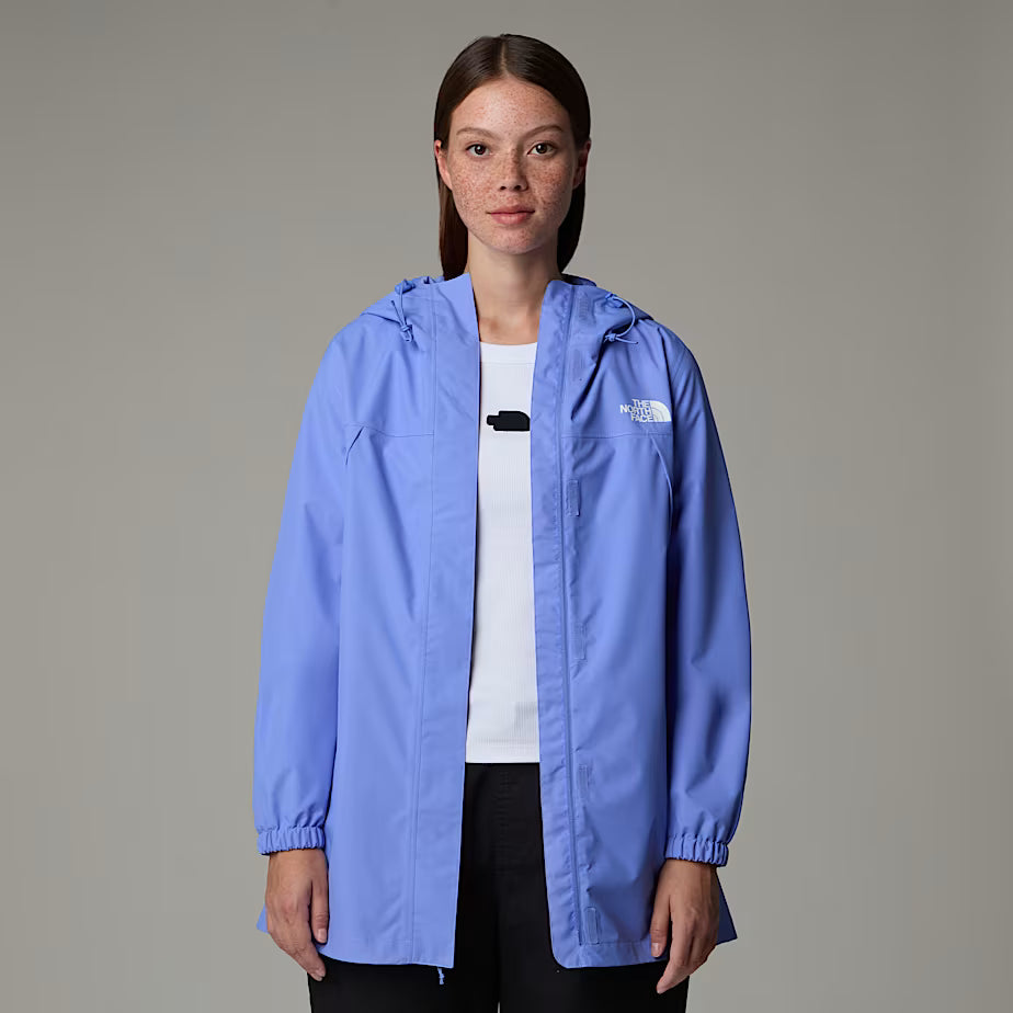 Womens Antora Rain Parka (Virtual Blue)
