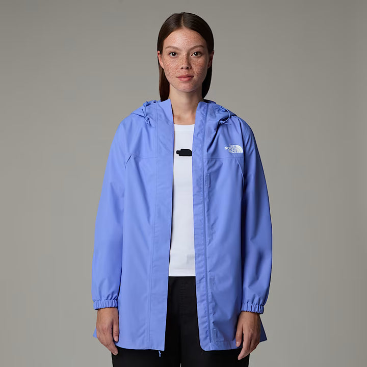 Womens Antora Rain Parka (Virtual Blue)