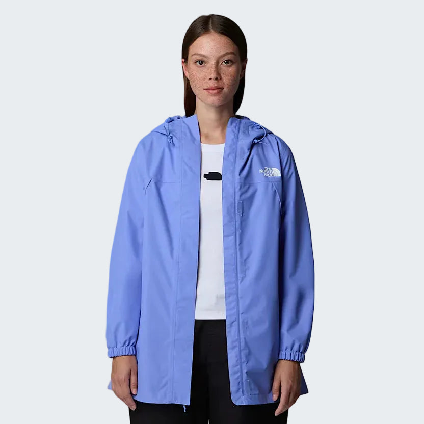 Womens Antora Rain Parka (Virtual Blue)
