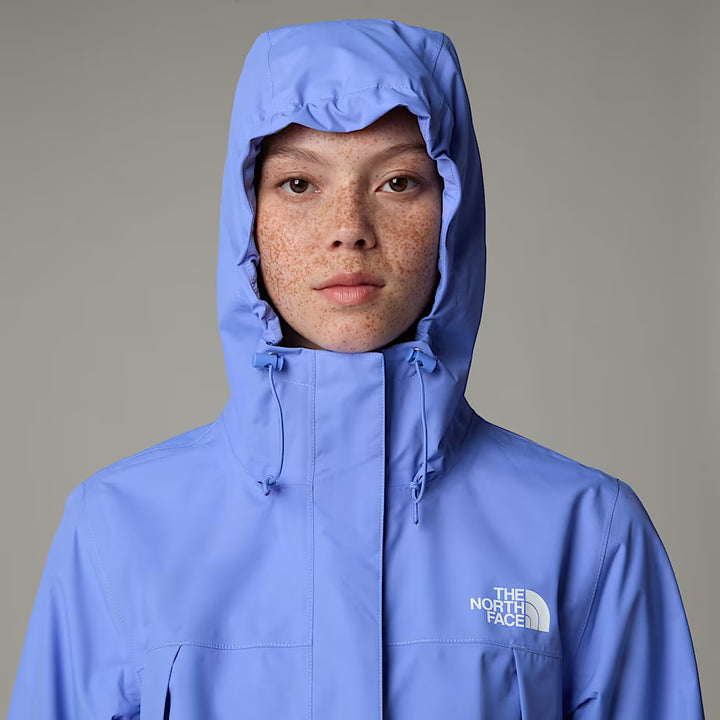 Womens Antora Rain Parka (Virtual Blue)