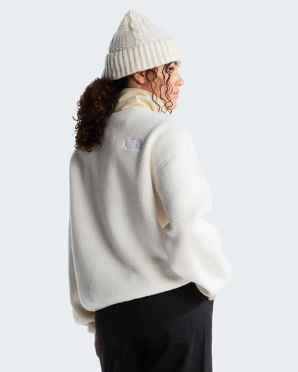 Womens Cragmont Fleece Jacket (White Dune/Desert Stone)