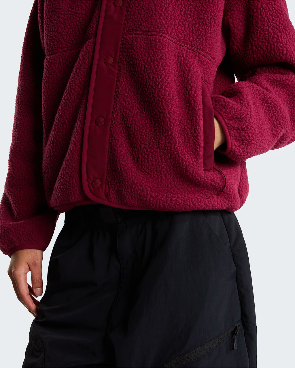 Womens Cragmont Fleece Jacket (Burgundy Crush)