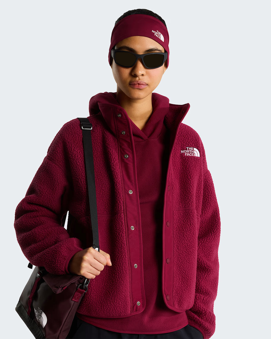 Womens Cragmont Fleece Jacket (Burgundy Crush)