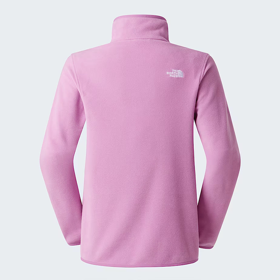 Womens Glacier 1/4 Zip Fleece (Hushed Lavender)