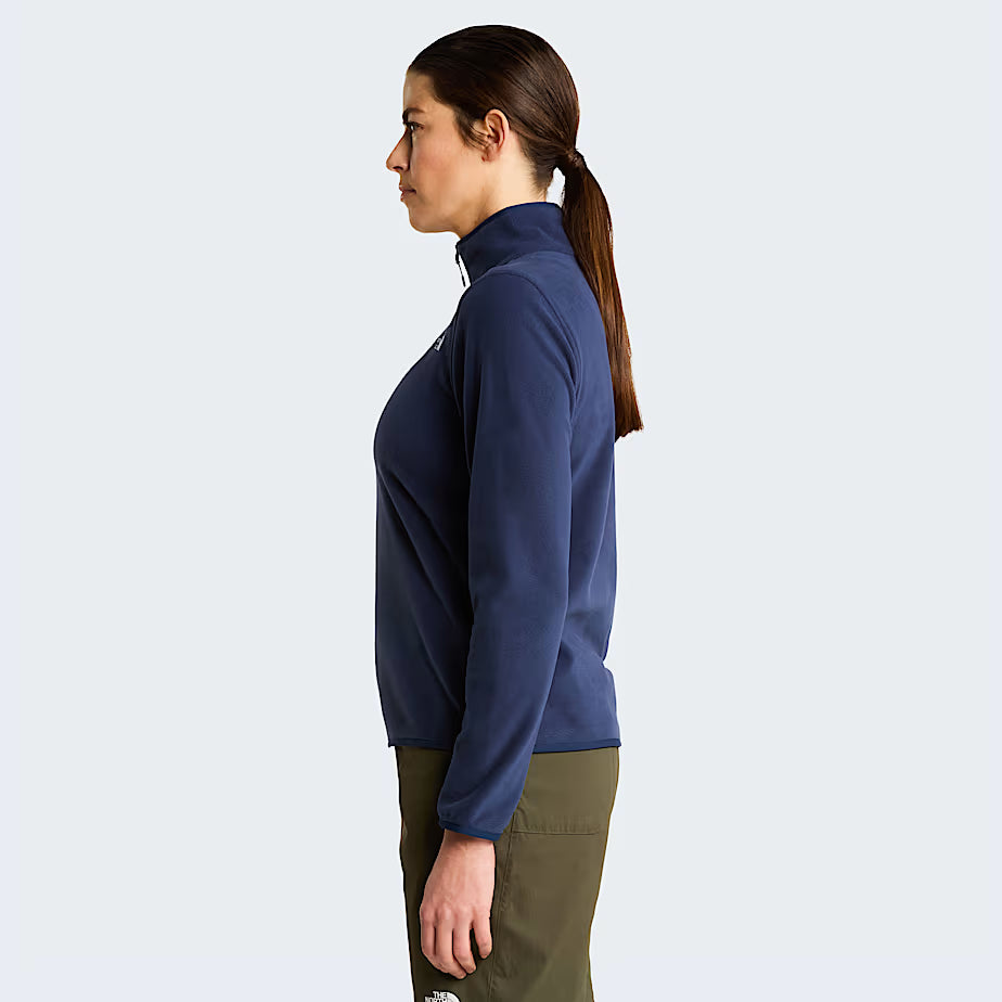 Womens Glacier 1/4 Zip Fleece (Summit Navy)