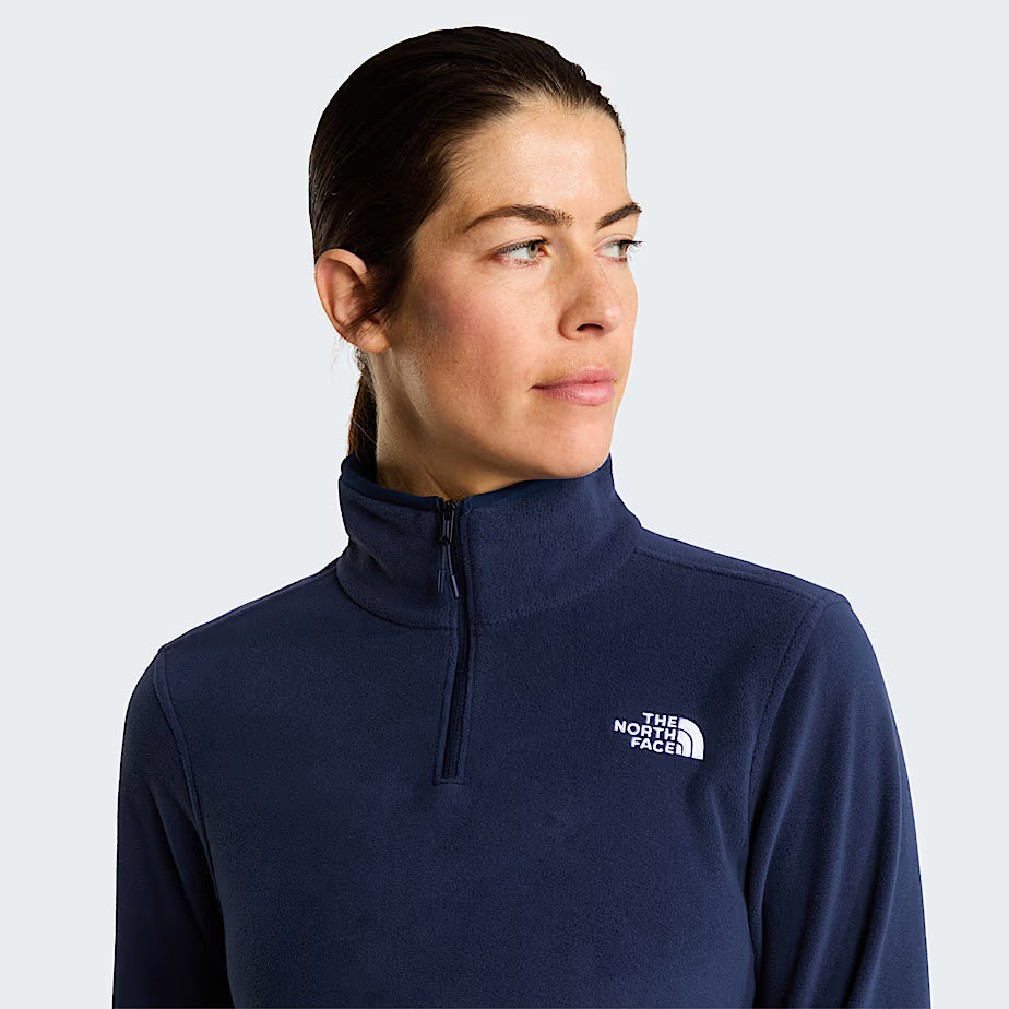 Womens Glacier 1/4 Zip Fleece (Summit Navy)