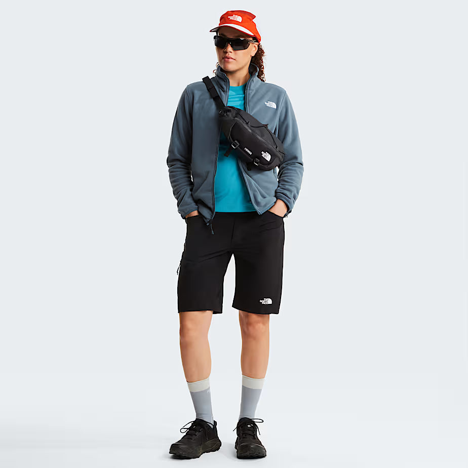 Womens Glacier Full Zip Fleece (Granite Grey)