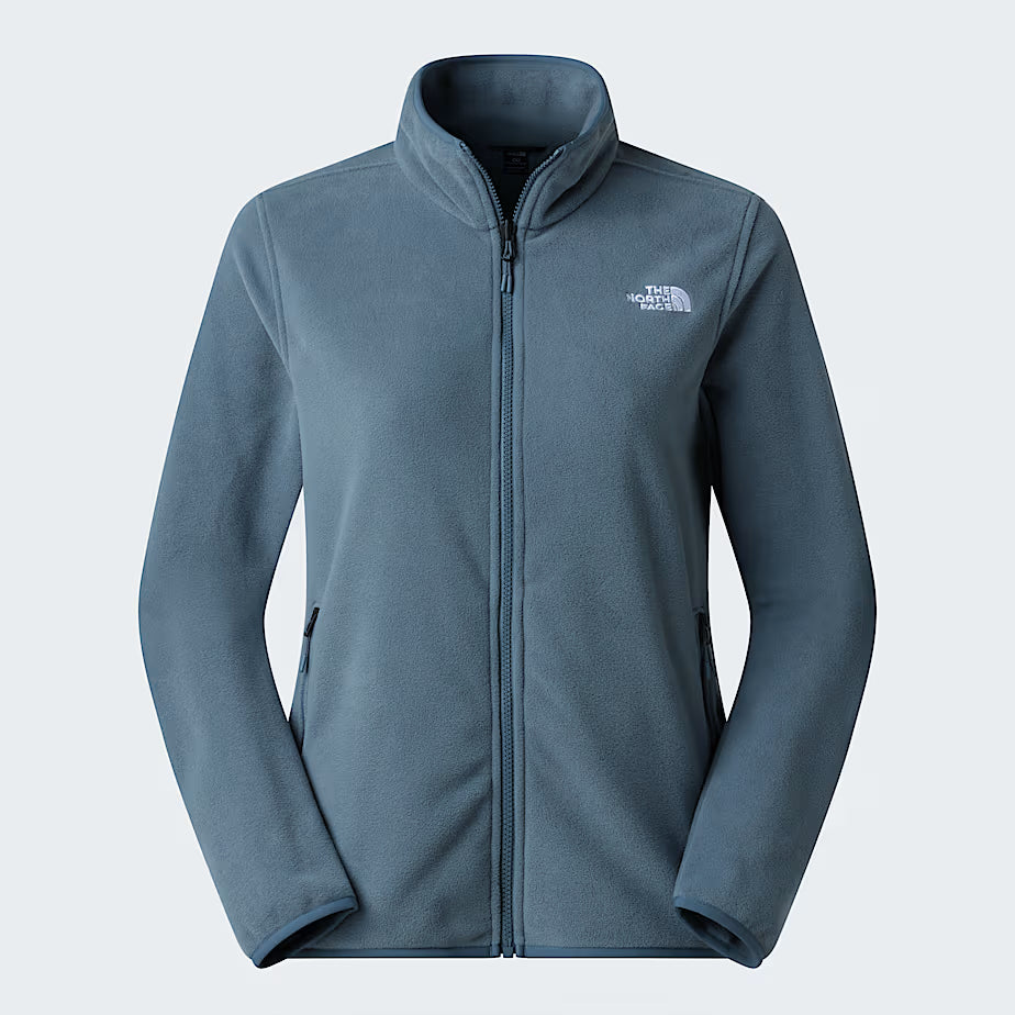 Womens Glacier Full Zip Fleece (Granite Grey)