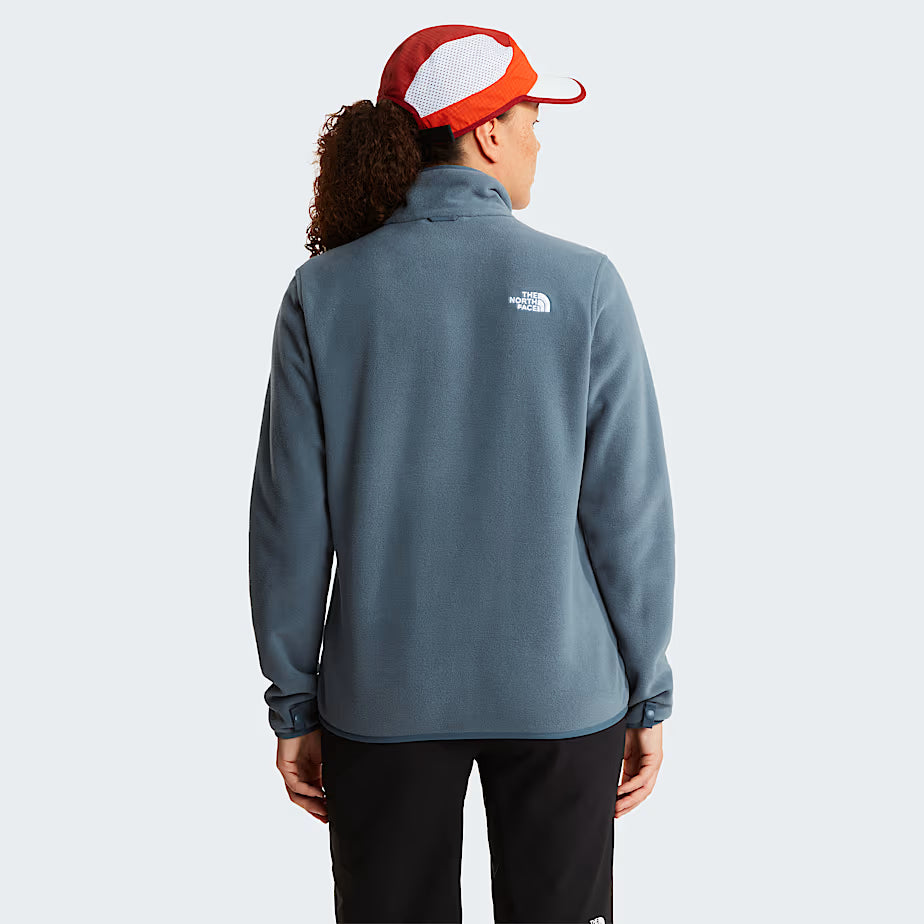 Womens Glacier Full Zip Fleece (Granite Grey)