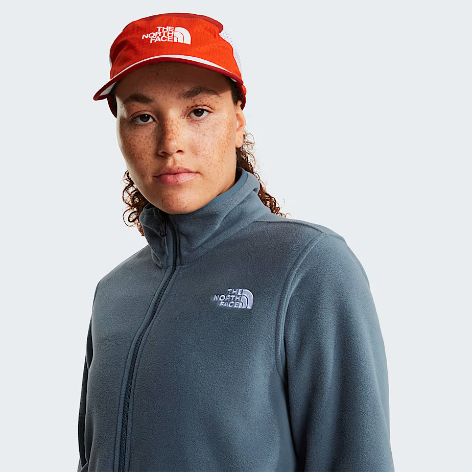 Womens Glacier Full Zip Fleece (Granite Grey)