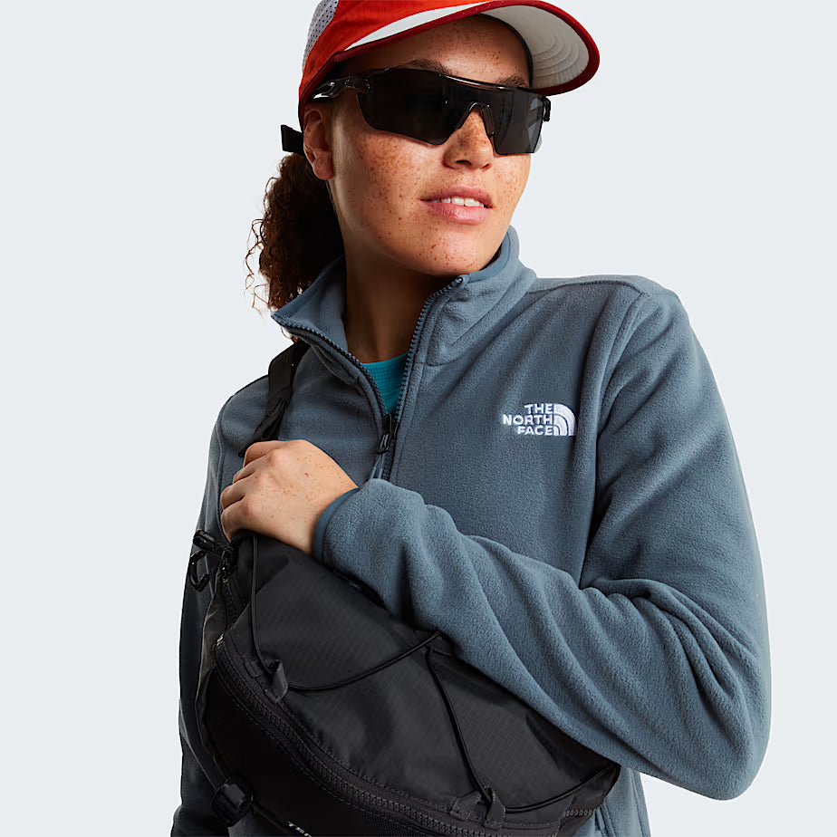 Womens Glacier Full Zip Fleece (Granite Grey)