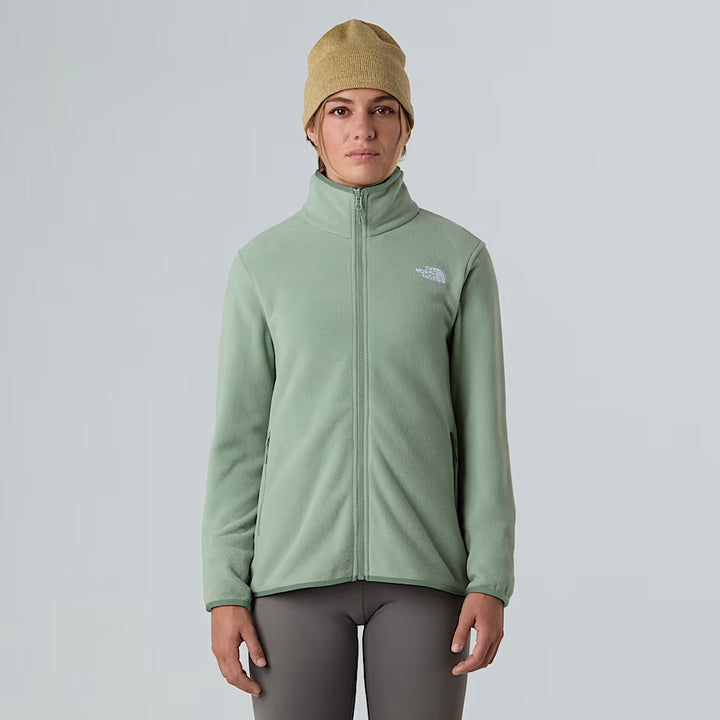 Womens 100 Glacier Full Zip Fleece (Slate Moss)