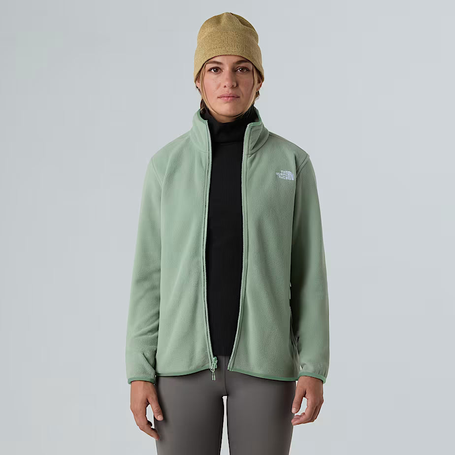 Womens 100 Glacier Full Zip Fleece (Slate Moss)