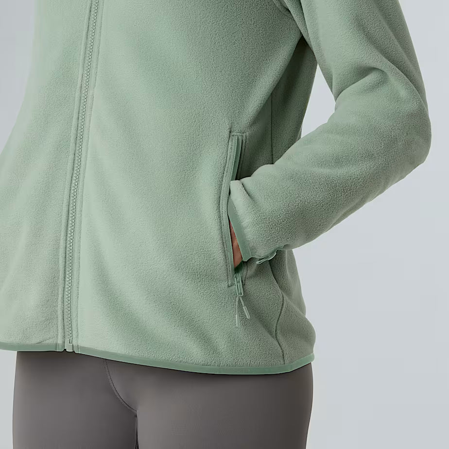 Womens 100 Glacier Full Zip Fleece (Slate Moss)