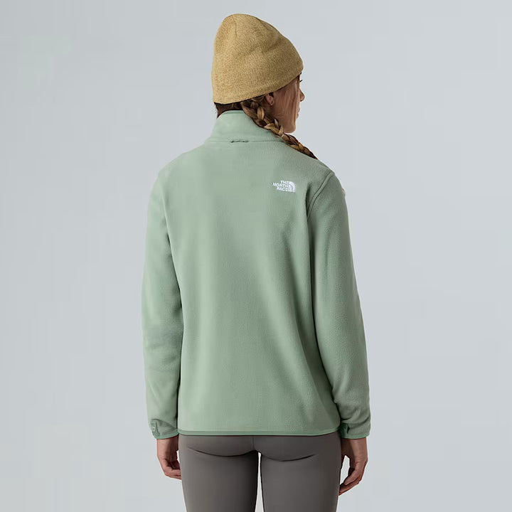 Womens 100 Glacier Full Zip Fleece (Slate Moss)