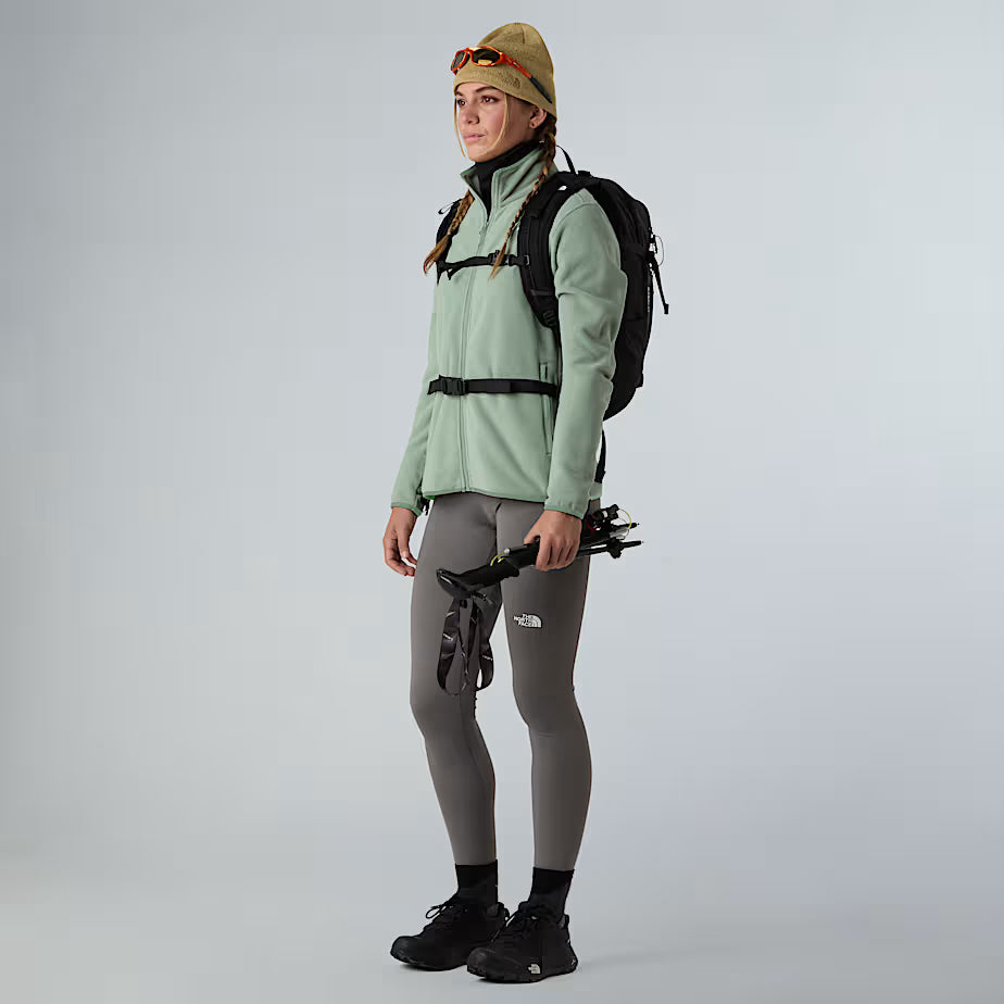 Womens 100 Glacier Full Zip Fleece (Slate Moss)