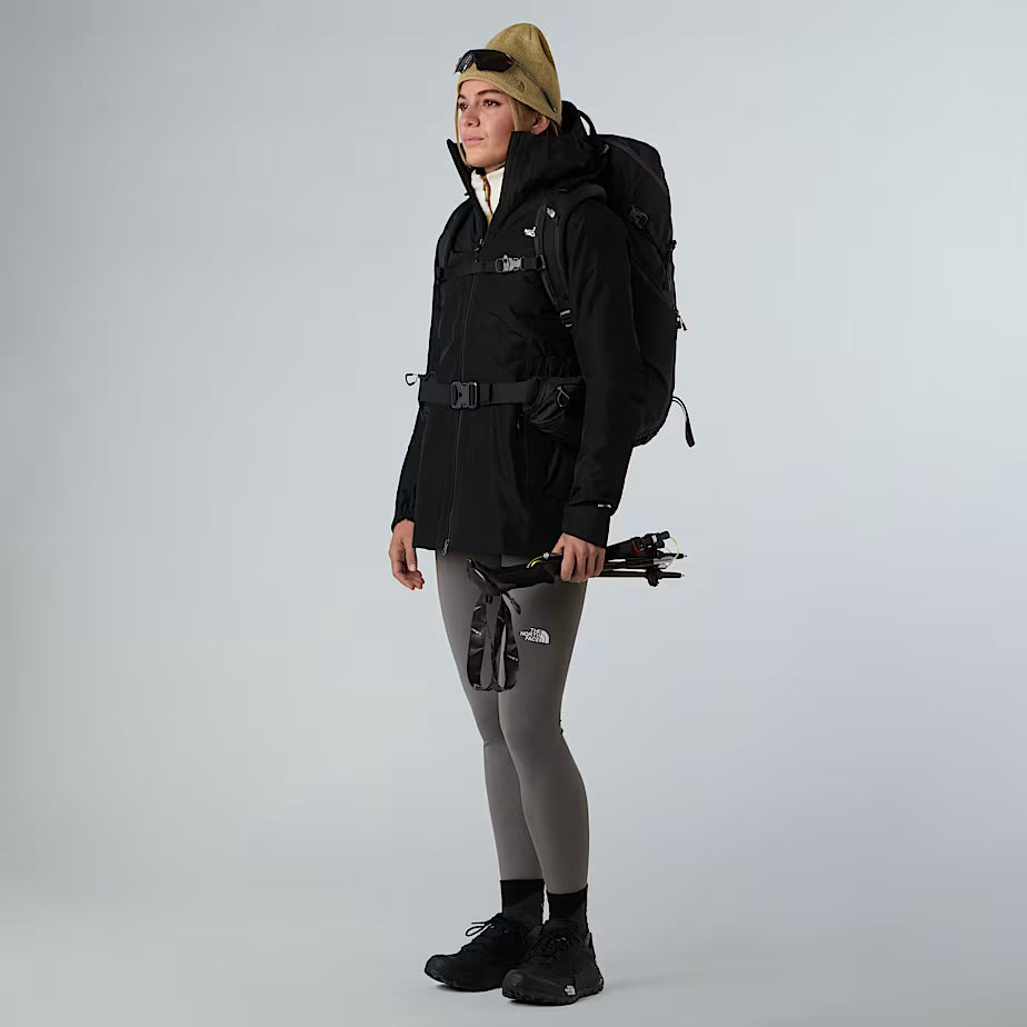 Womens Hikesteller Parka Shell Jacket (Black)