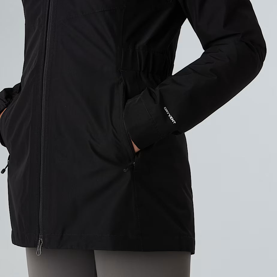 Womens Hikesteller Parka Shell Jacket (Black)